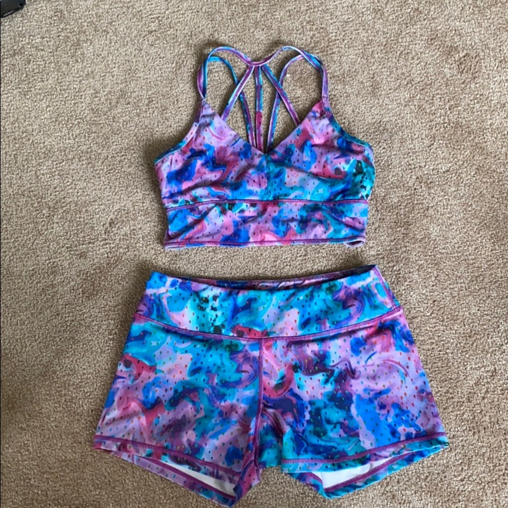 Born Primitive Shorts & Sports Bra set